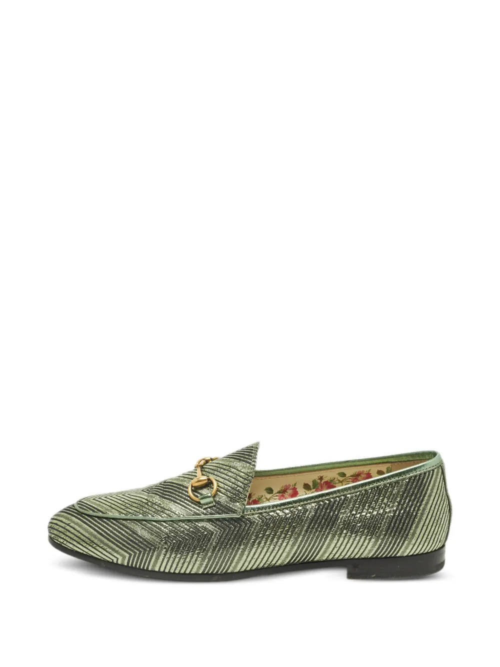 Gucci Pre-Owned Jordaan Horsebit loafers - Grün