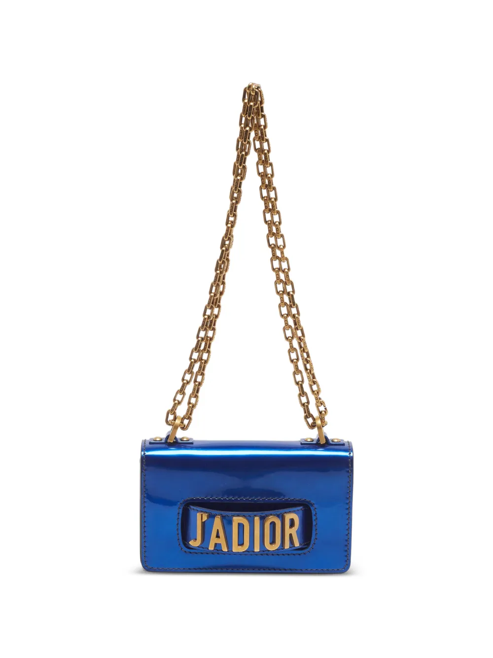 Christian Dior Pre-Owned 2018 mini J'Adior leather shoulder bag - Blu