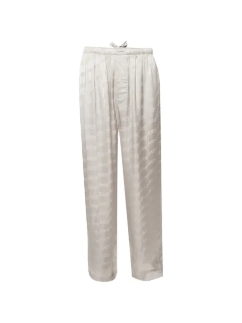 Balenciaga Pre-Owned pants estilo pijama con monograma