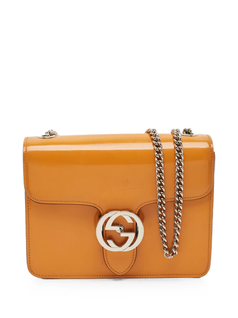 Gucci Pre-Owned Interlocking-G shoulder bag - Arancione