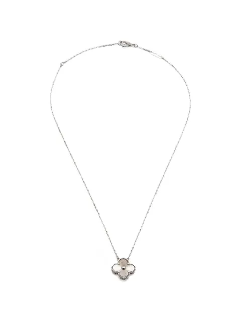 Van Cleef & Arpels Pre-Owned Alhambra Guilloché necklace