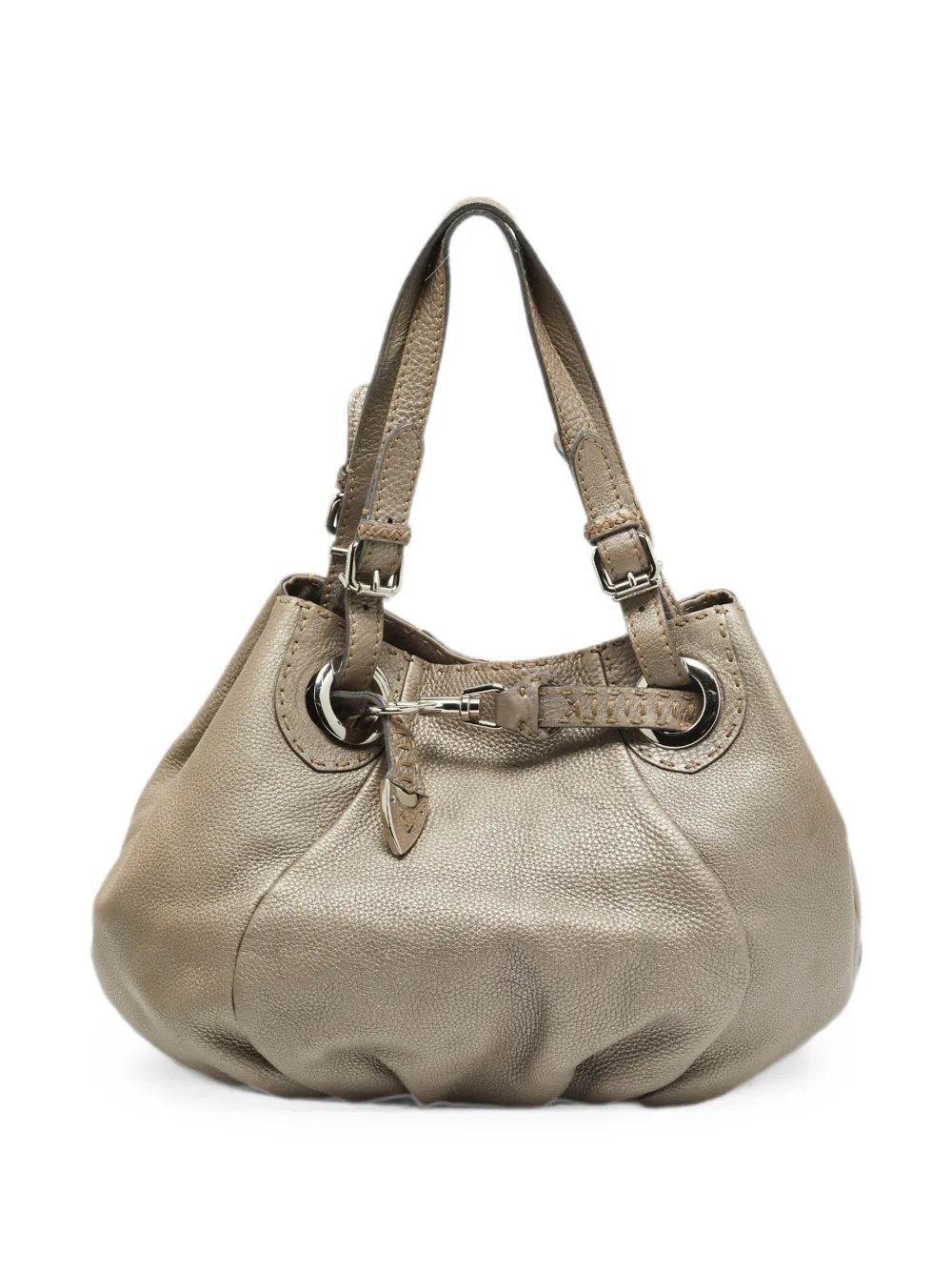 Fendi Pre-Owned Borsa a spalla Pomodorino Selleria - Grigio