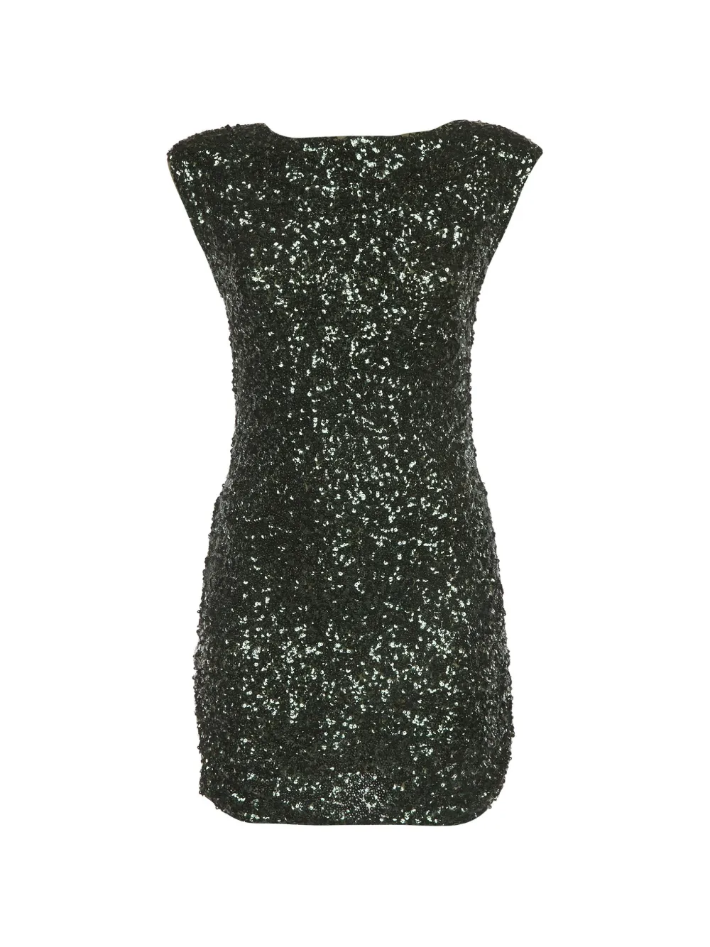 alice + olivia sequin-embellished bodycon mini dress - Verde