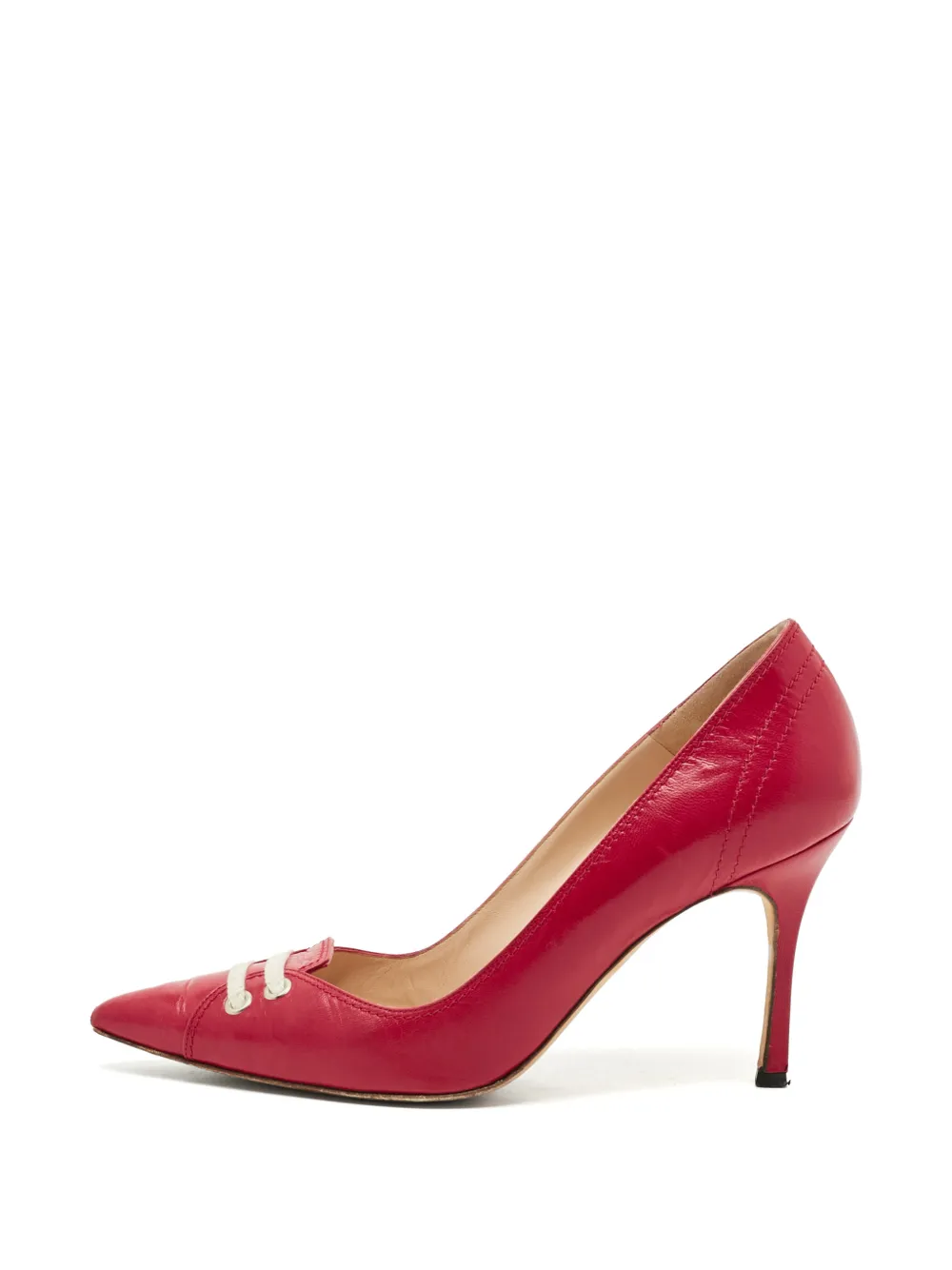 Manolo Blahnik pointed-toe pumps - Rot