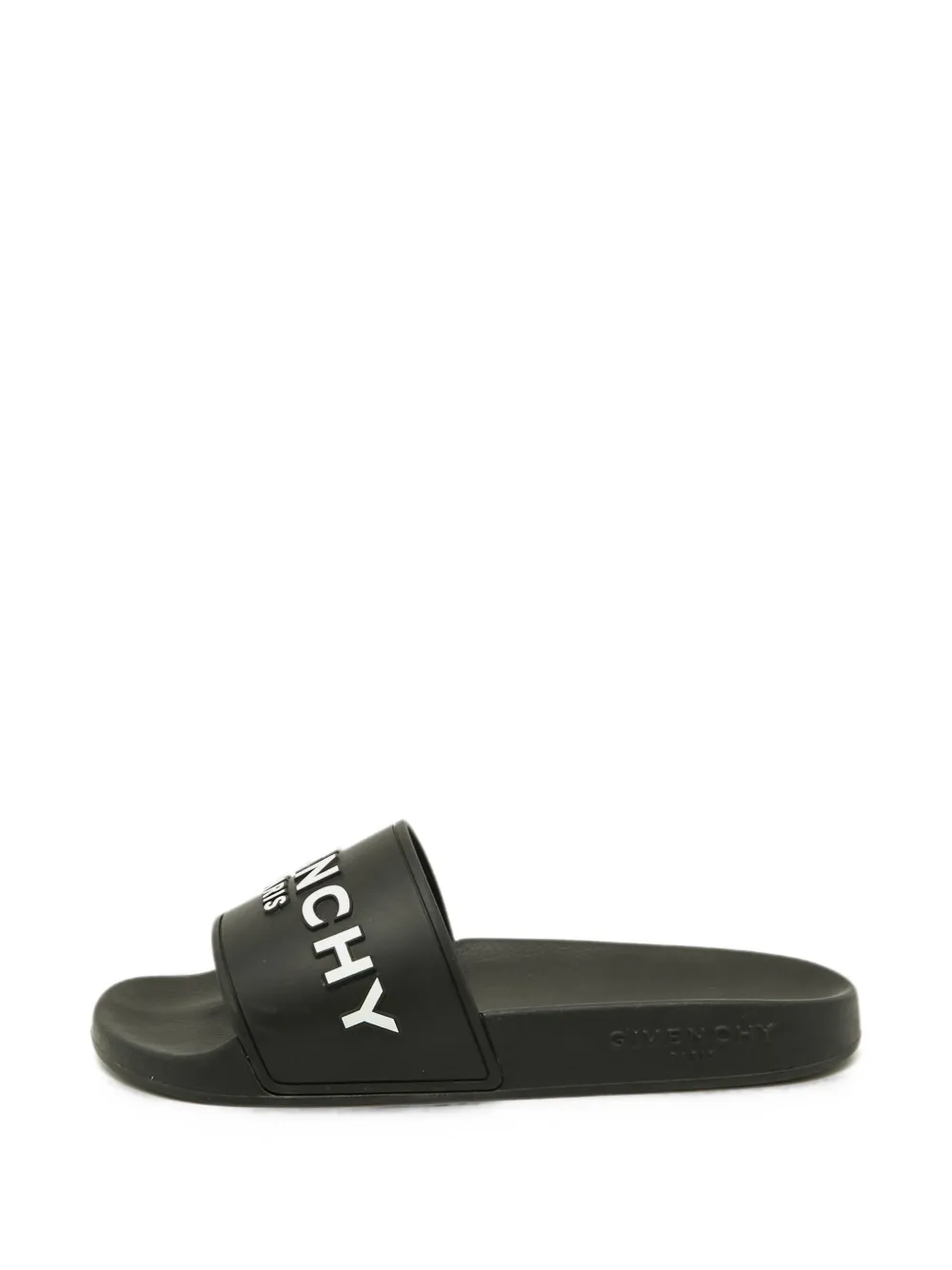 Givenchy Pre-Owned Sandali slides a punta aperta - Nero