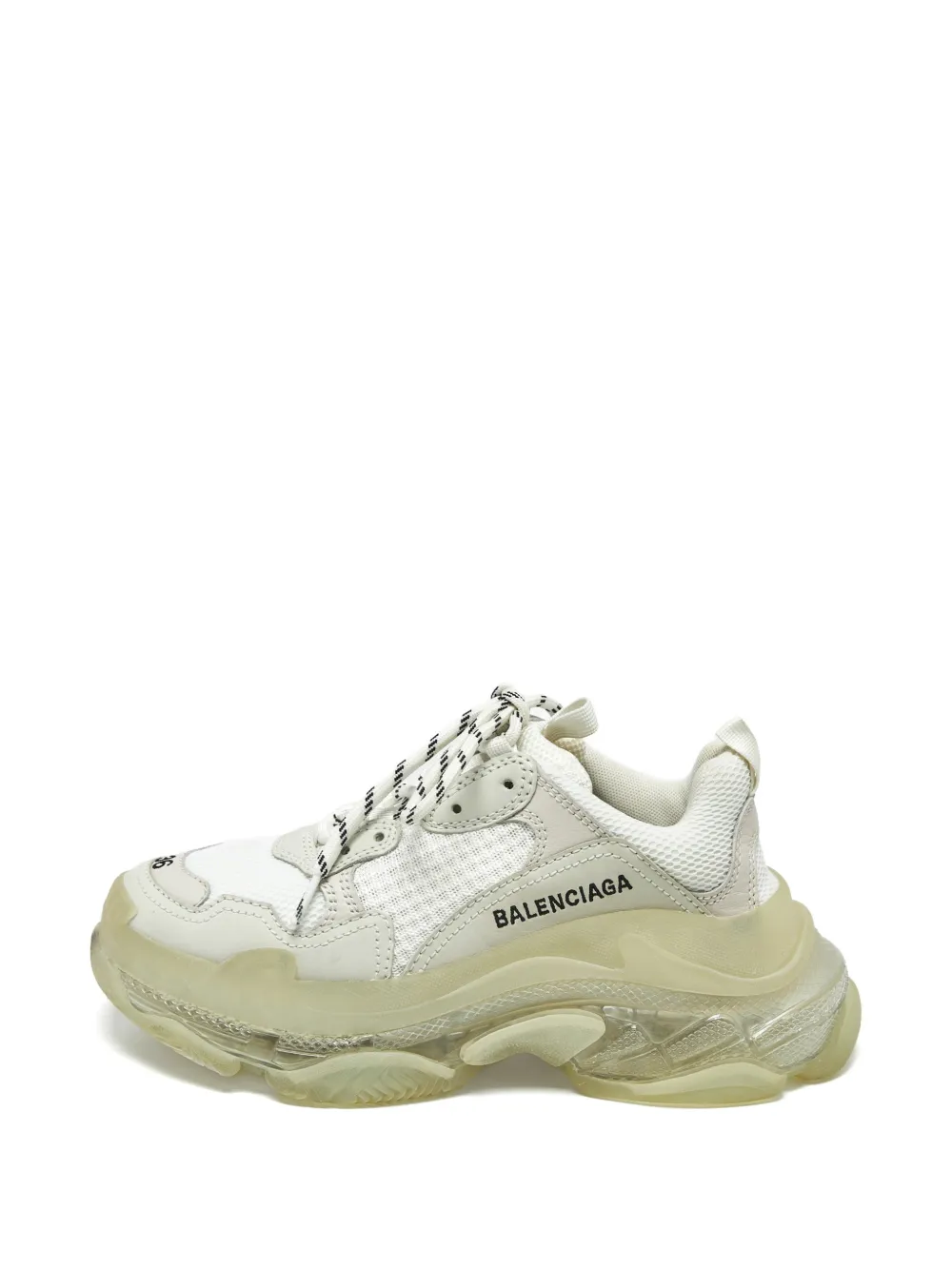 Balenciaga Pre-Owned Triple S panelled sneakers - Weiß