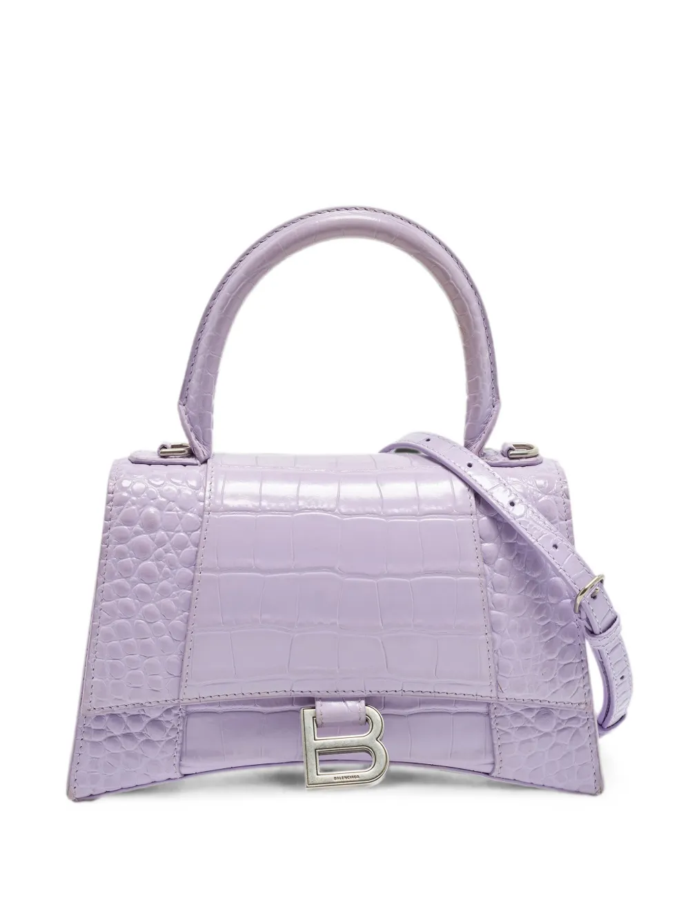 Balenciaga Pre-Owned small Hourglass tote bag - Viola
