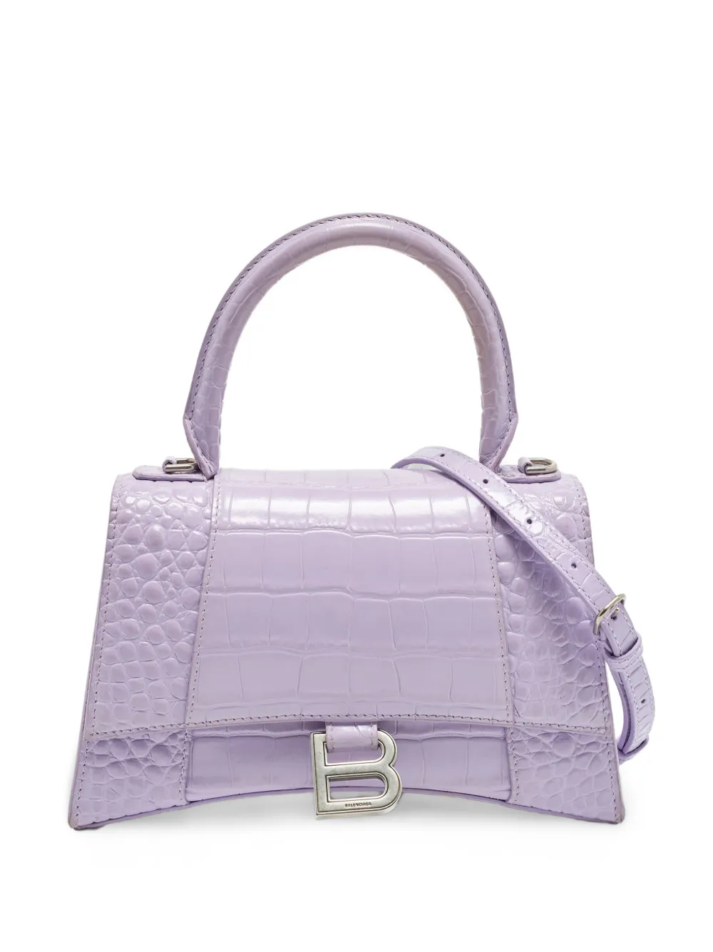 Balenciaga Pre-Owned small Hourglass tote bag - Violett