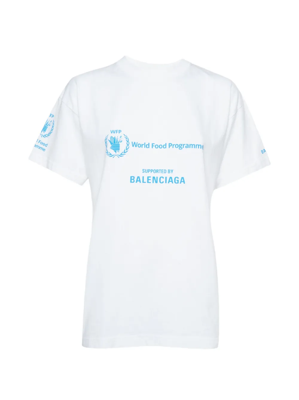 Balenciaga Pre-Owned World Food Programme T-Shirt - Weiß