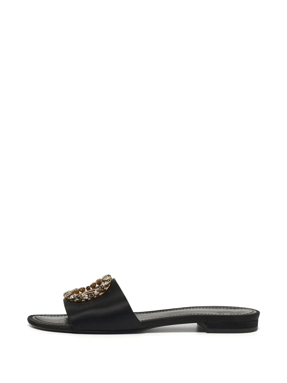 Louis Vuitton Pre-Owned Madeleine crystal-embellished sandals - Nero
