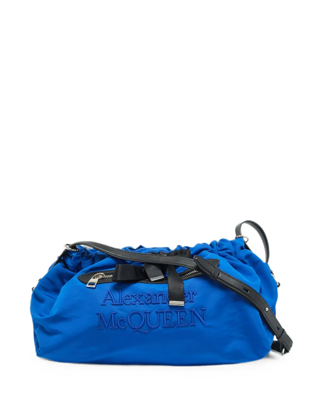 Alexander McQueen Pre-Owned The Bundle cross body bag - Blu