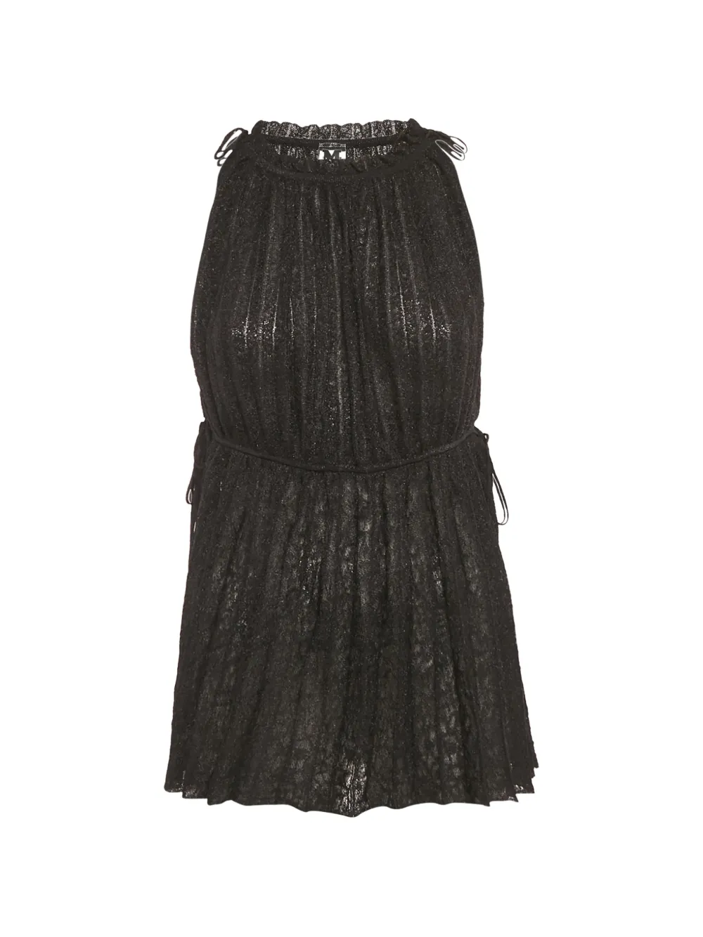 Missoni Pre-Owned Lurex-knit tunic top - Nero