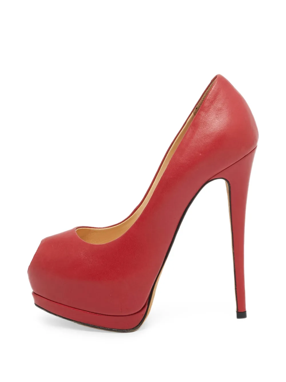 Giuseppe Zanotti Vintage Sharon peep-toe pumps - Rosso