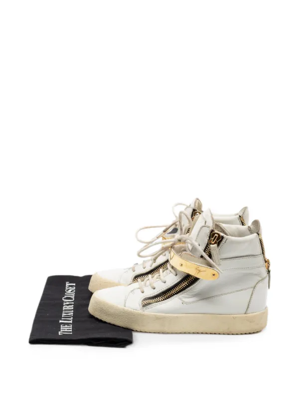 Giuseppe Zanotti スニーカー シルバー✕ホワイト ダブルジップ 36674837_69069875_600.jpg