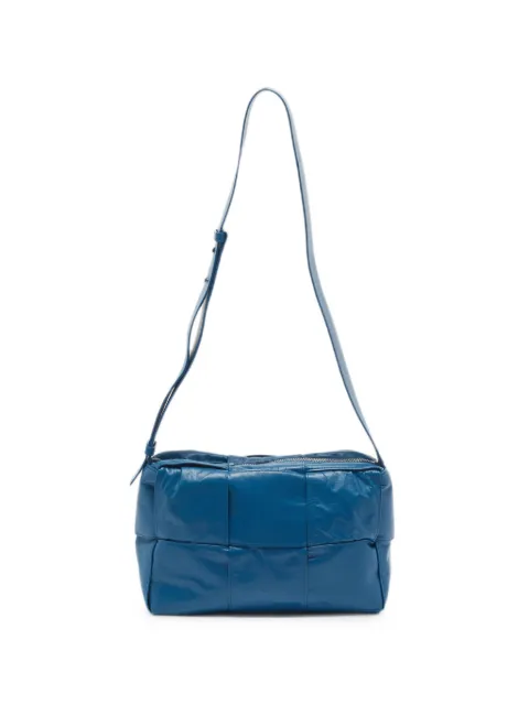Bottega Veneta Pre-Owned Arco leather messenger bag