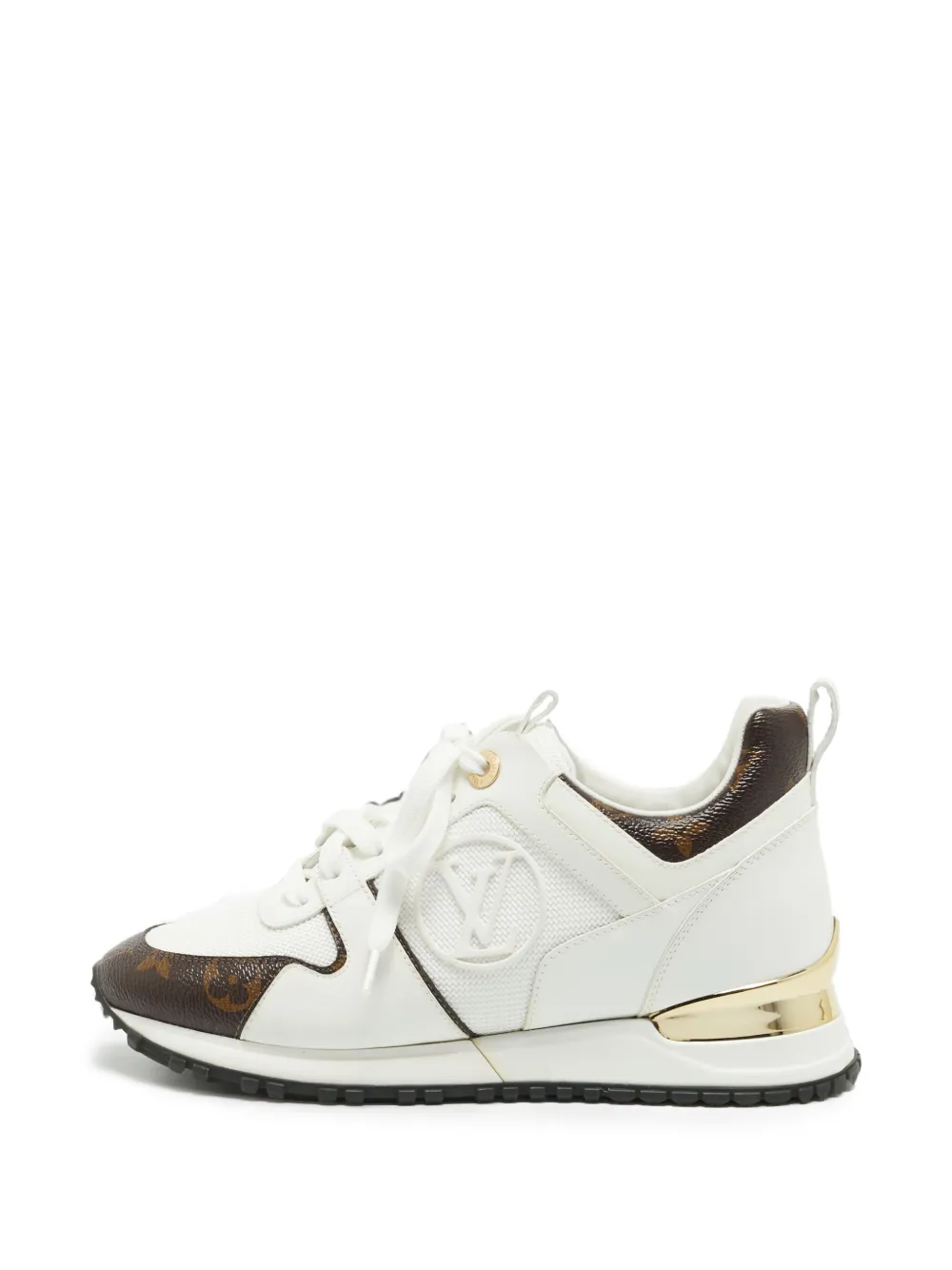 Louis Vuitton Pre-Owned Run Away Monogram sneakers - White