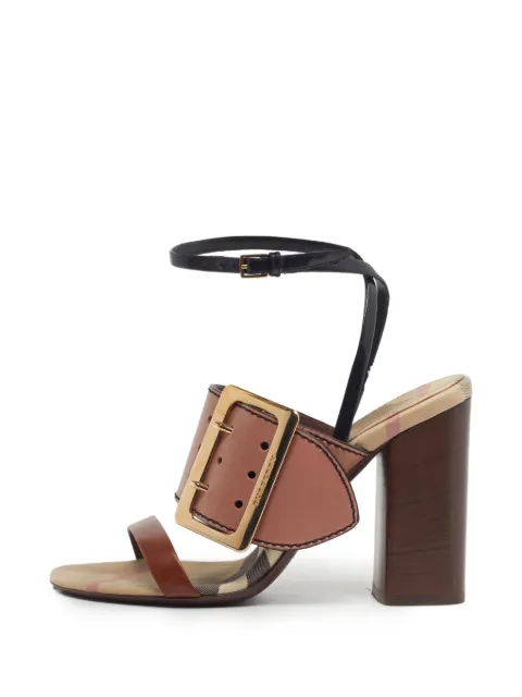 Burberry Pre-Owned buckled ankle-strap sandals