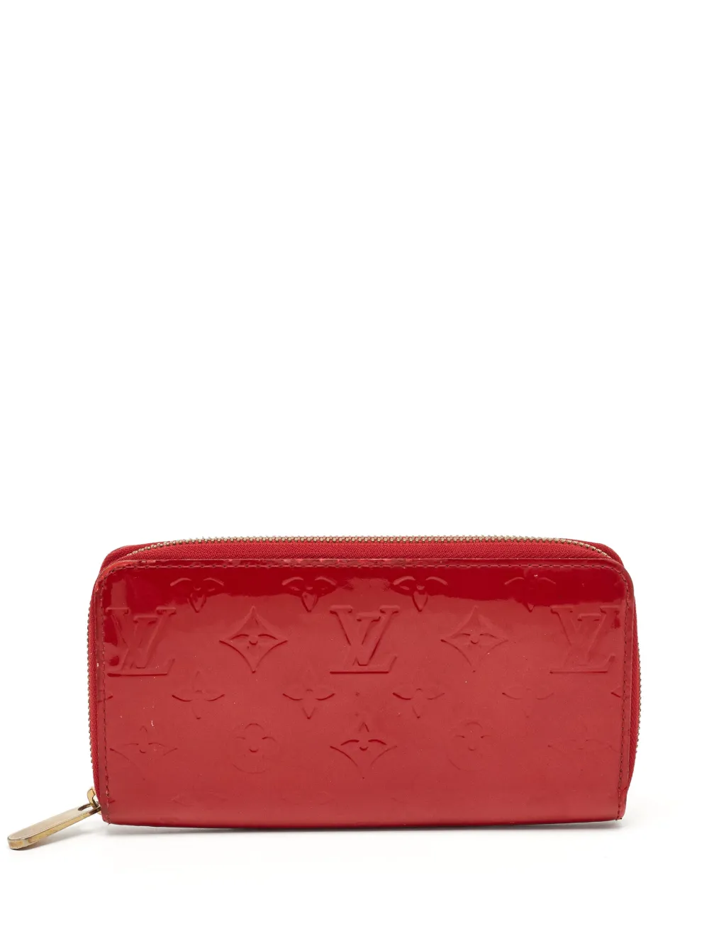Louis Vuitton Pre-Owned Monogram leather wallet - Rosso