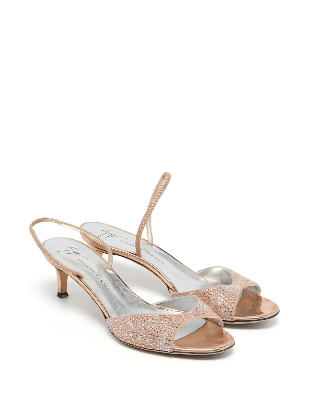 Giuseppe Zanotti Vintage Sandali Lilibeth Starlight con cristalli - Rosa