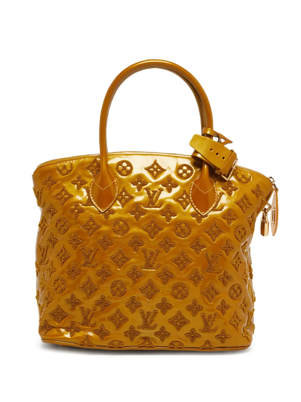 Louis Vuitton Pre-Owned Borsa tote Lock It Monogram Fascination 2011-2012 - Giallo