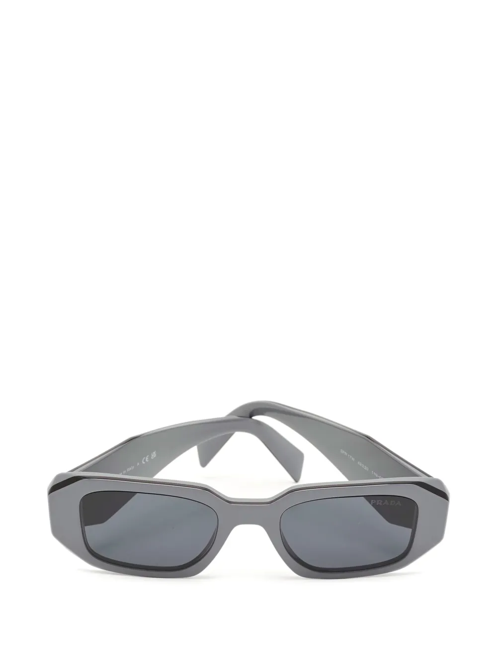 Prada Pre-Owned Symbole SPR 17W rectangle sunglasses - Grigio