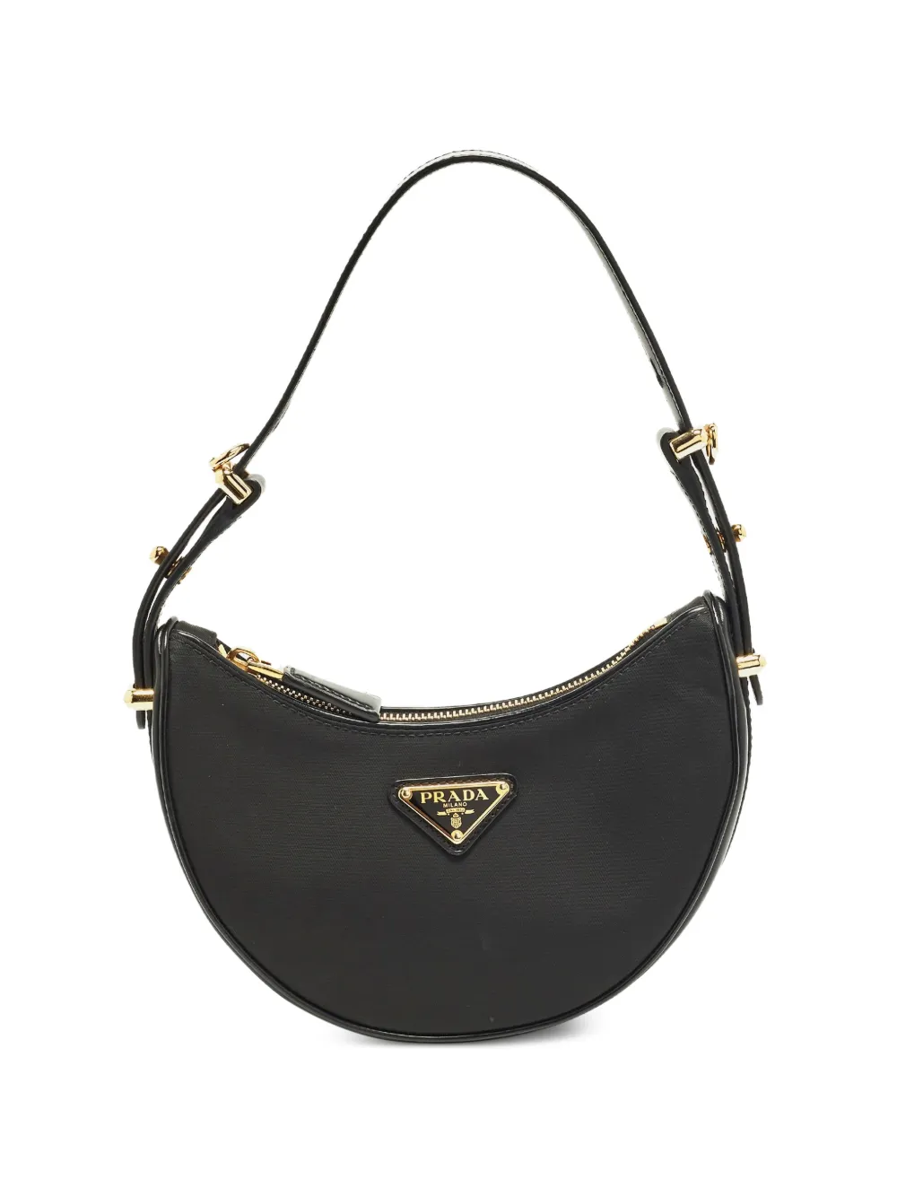 Prada Pre-Owned Arqué shoulder bag - Nero