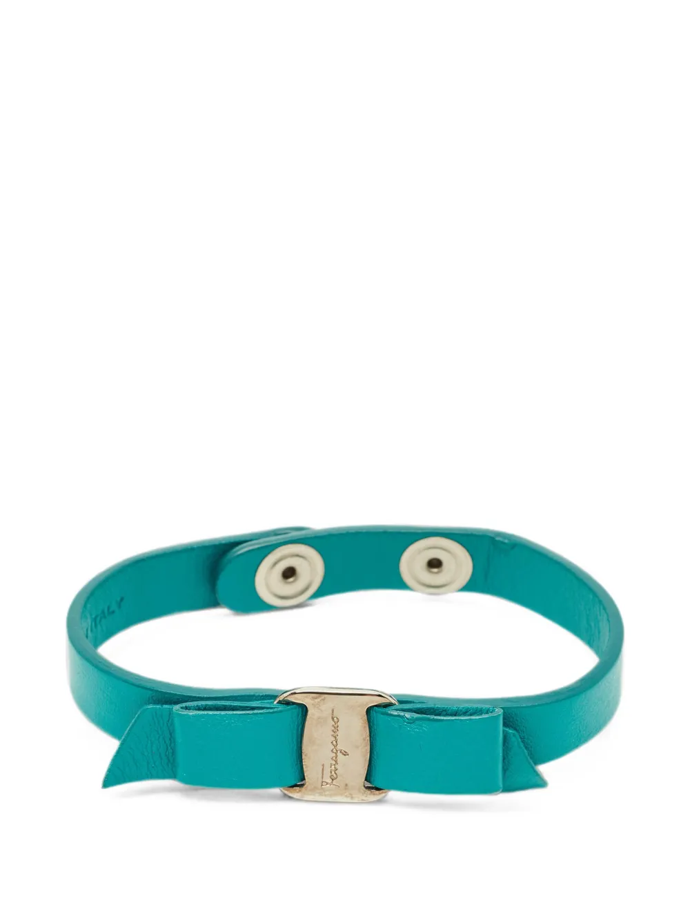 Ferragamo Pre-Owned Vara Bow bracelet - Argento