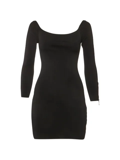 Balmain Pre-Owned vestido midi con cuello redondo