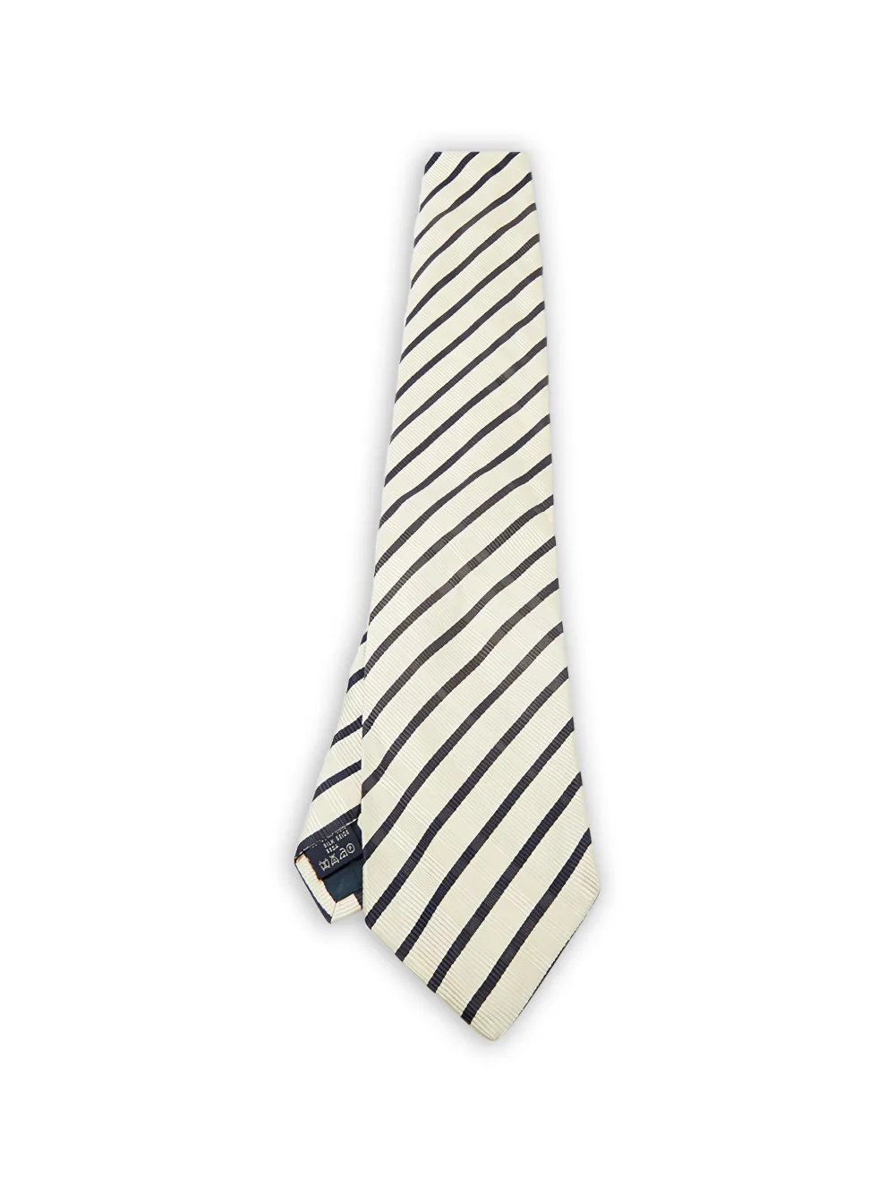 Burberry Pre-Owned diagonal-striped tie - Nude