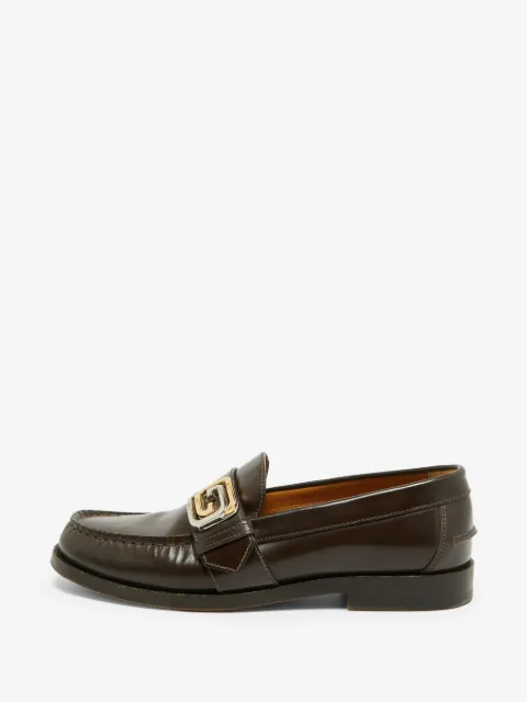Gucci Pre-Owned Horsebit patent leather loafers