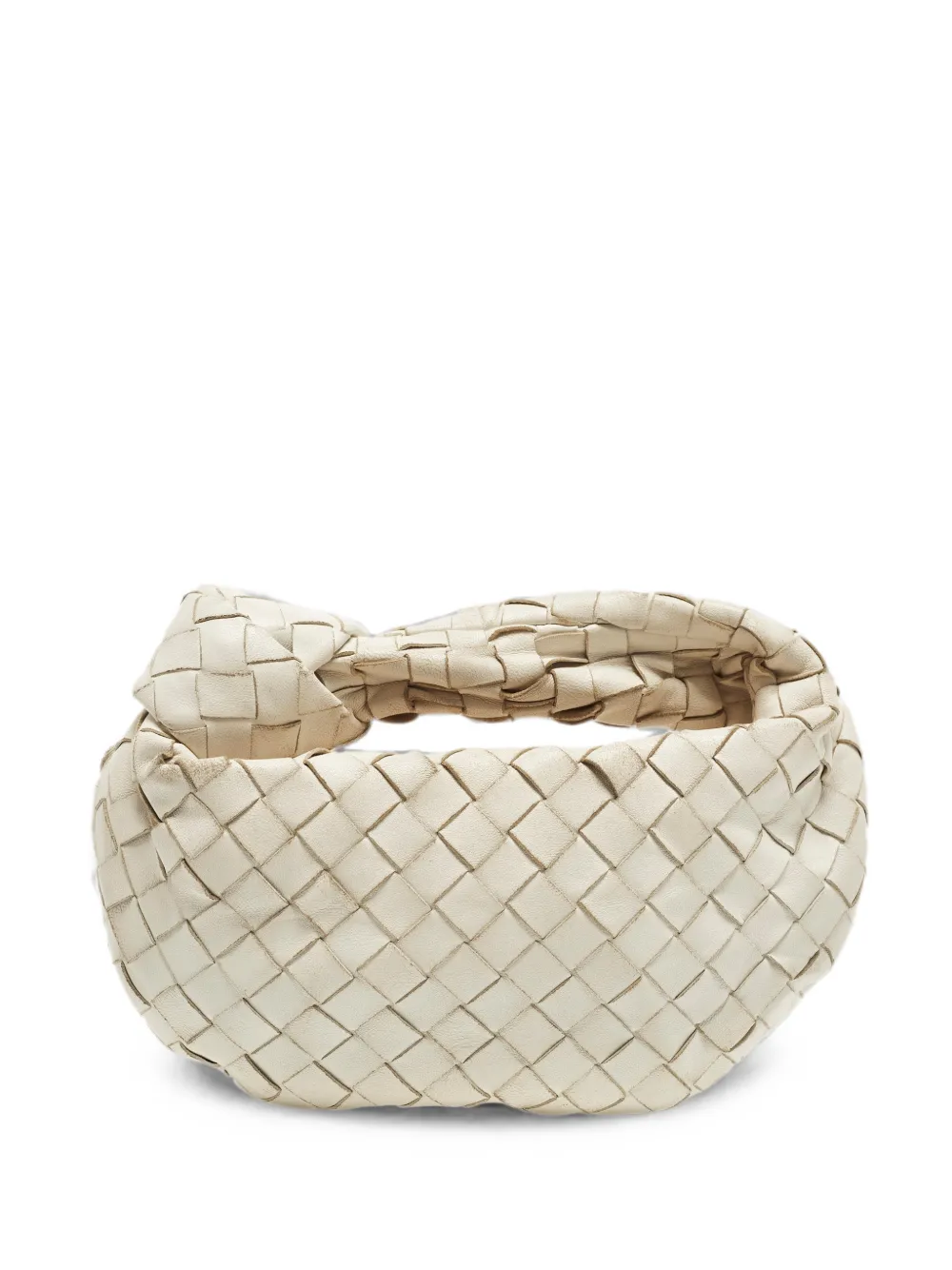 Bottega Veneta Pre-Owned Jodie Mini Intrecciato tote bag - Bianco