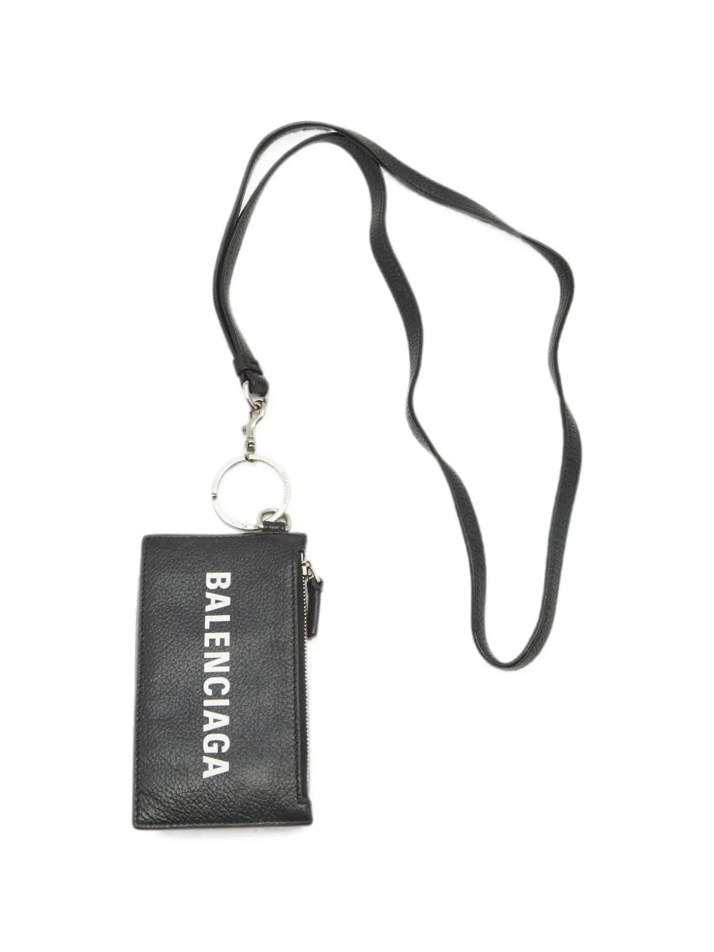 Balenciaga Pre-Owned Cash keychain card case - Nero