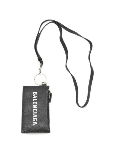 Balenciaga Pre-Owned Cash keychain card case