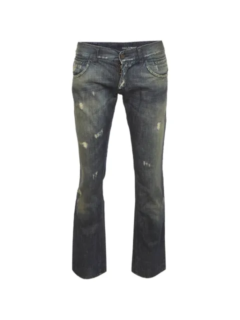 Dolce & Gabbana Pre-Owned distressed denim jeans