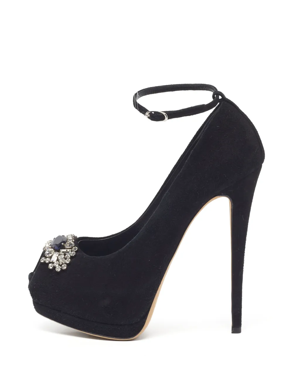Giuseppe Zanotti Vintage Pumps con decorazione - Nero