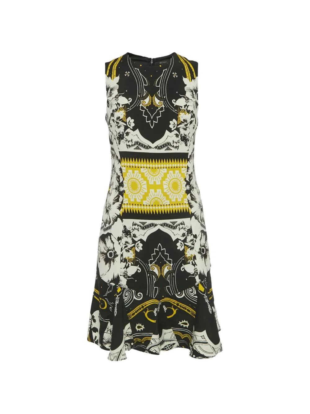 Etro Pre-Owned floral-print mini dress - Nero