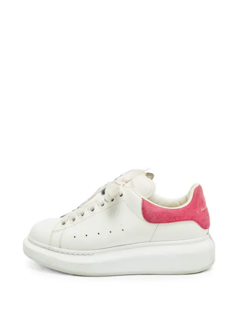 Alexander McQueen Pre-Owned zapatillas oversize con paneles de ante