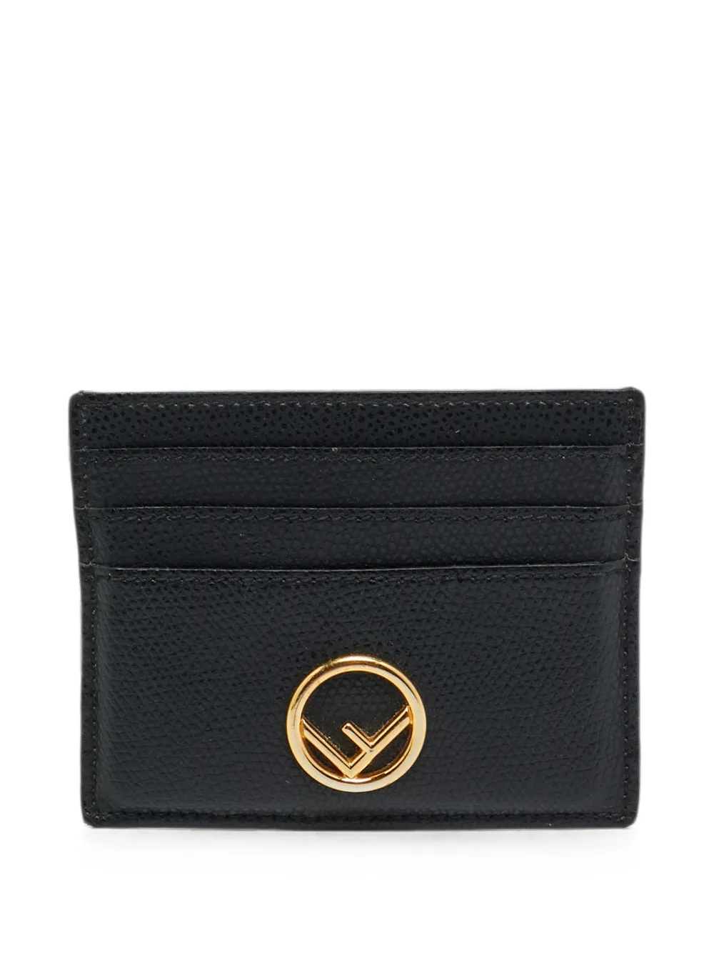 Fendi Pre-Owned 2022 F is Fendi leather card holder - Nero