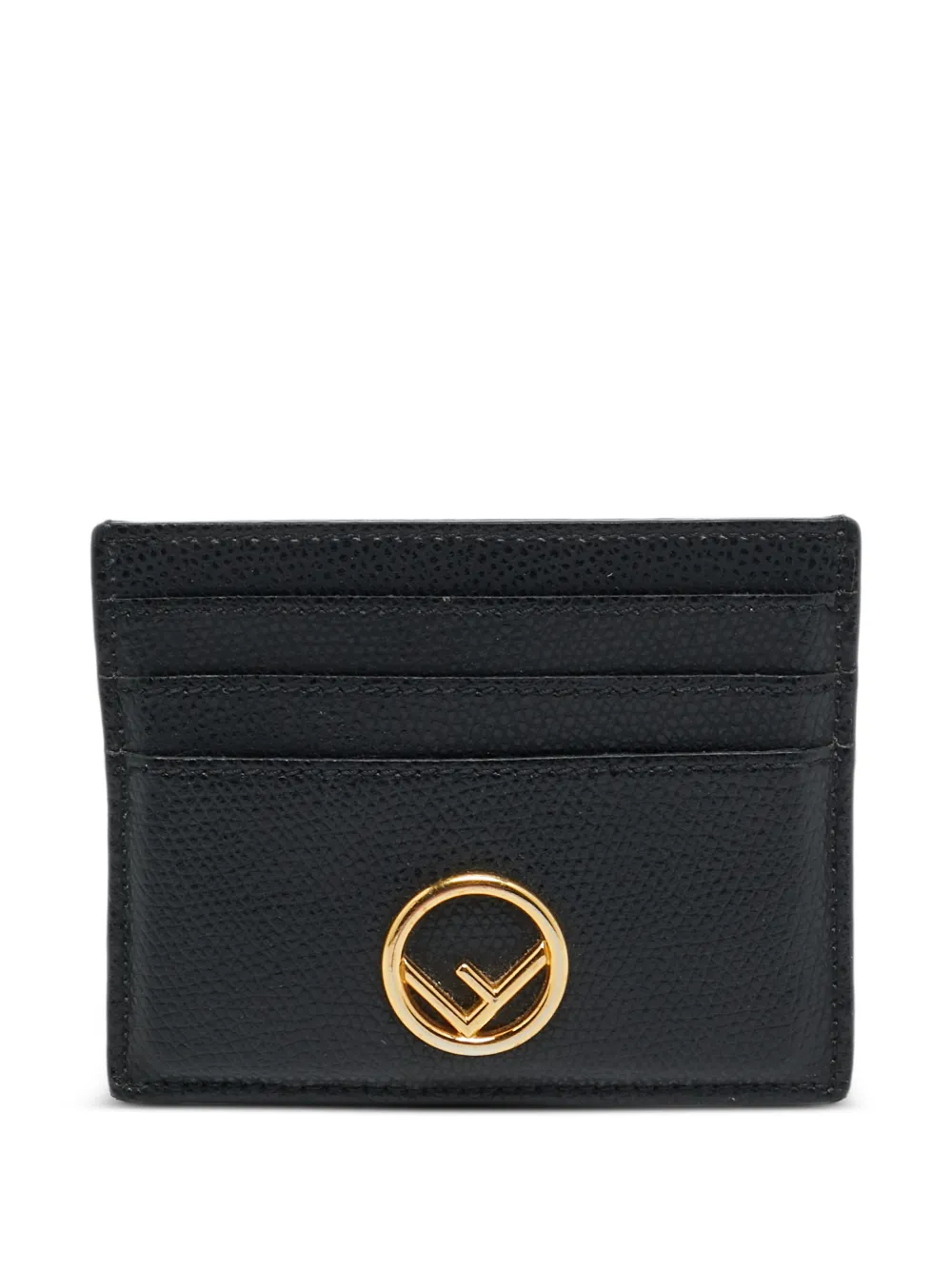 Fendi Pre-Owned 2022 F is Fendi leather card holder - Nero