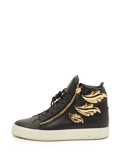 Giuseppe Zanotti Vintage Wings-plaque sneakers