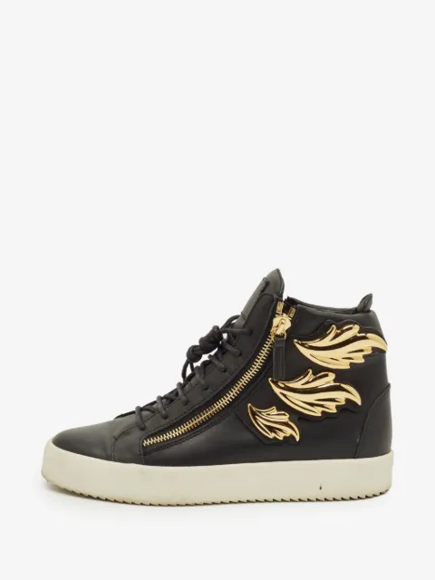 Giuseppe Zanotti Vintage Wings-plaque sneakers