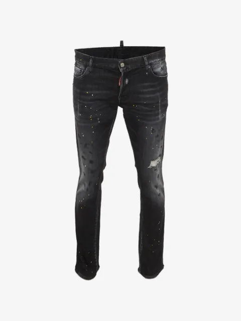 DSQUARED2 distressed-finish slim-fit jeans