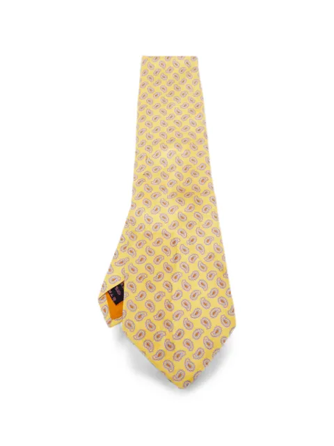 Etro Pre-Owned paisley-print silk tie