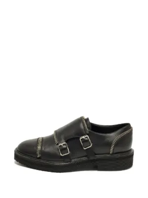 Giuseppe Zanotti モンクストラップシュー 42 Giuseppe Zanotti Vintage モンクストラップ シューズ | ブラック