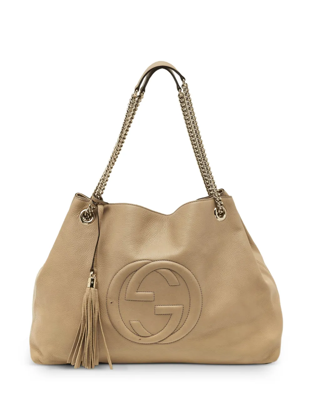 Gucci Pre-Owned Borsa tote Soho con catena - Toni neutri