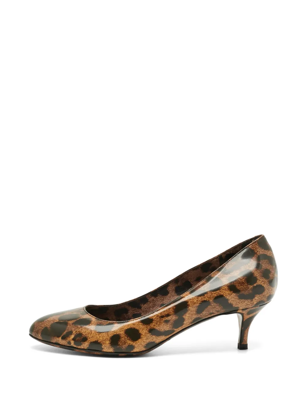 Dolce & Gabbana Pre-Owned leopard-print pumps - Marrone