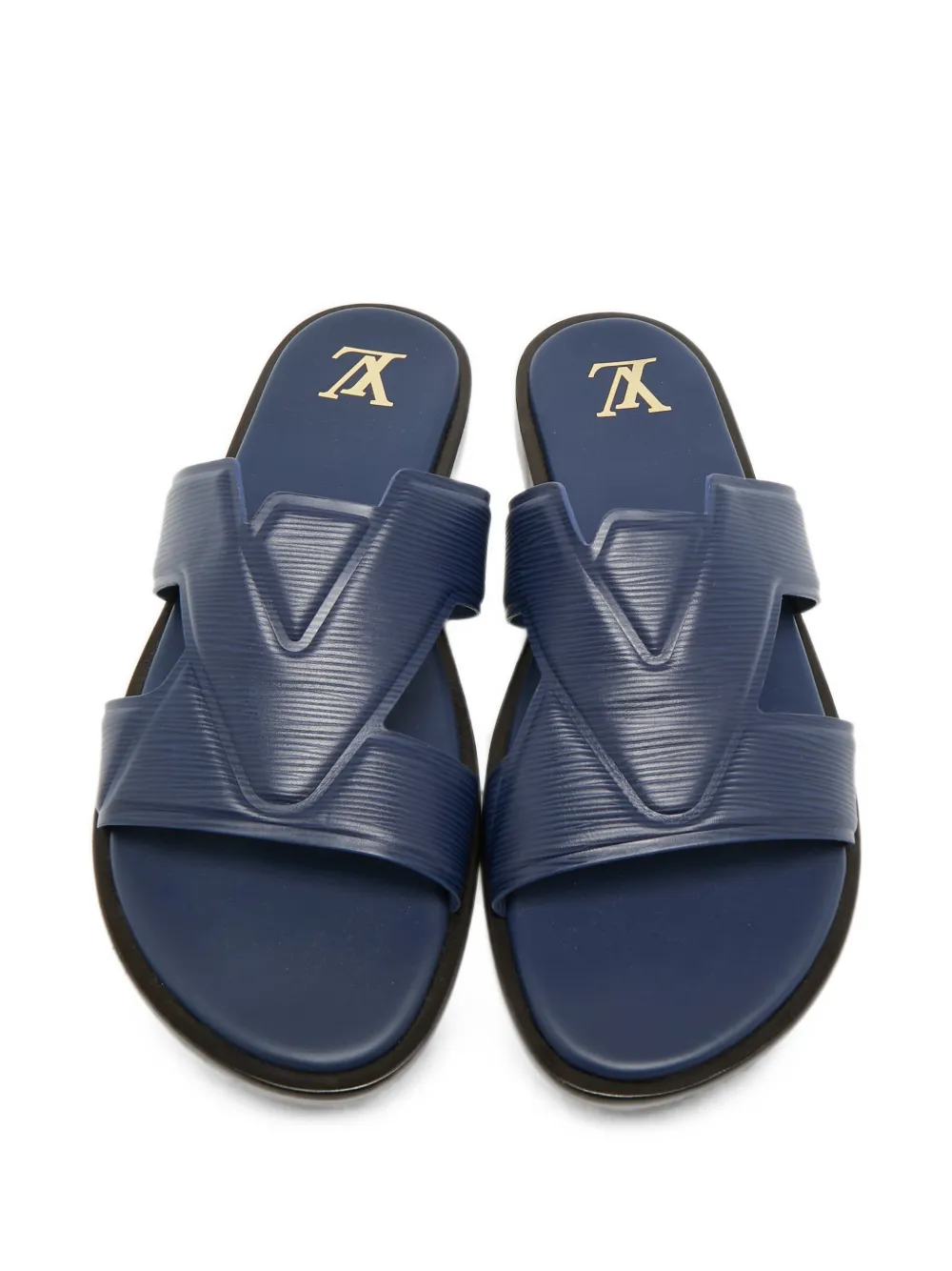 Louis Vuitton Pre-Owned LV Oasis Sandals | Blue | FARFETCH