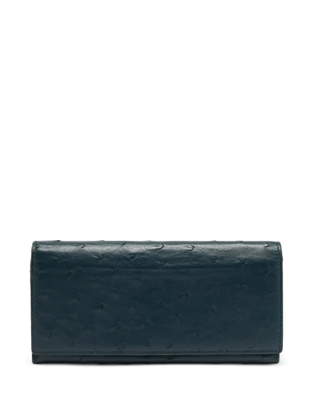 Gucci Pre-Owned Continental leather wallet - Blu