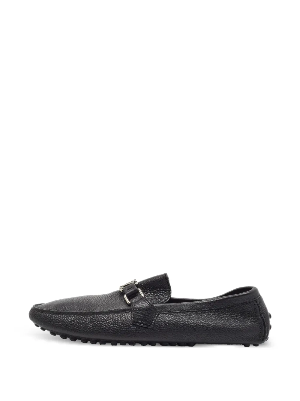 Louis Vuitton Pre-Owned Hockenheim LV logo loafers - Schwarz