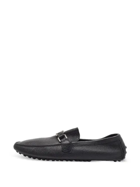 Louis Vuitton Pre-Owned Hockenheim LV logo loafers